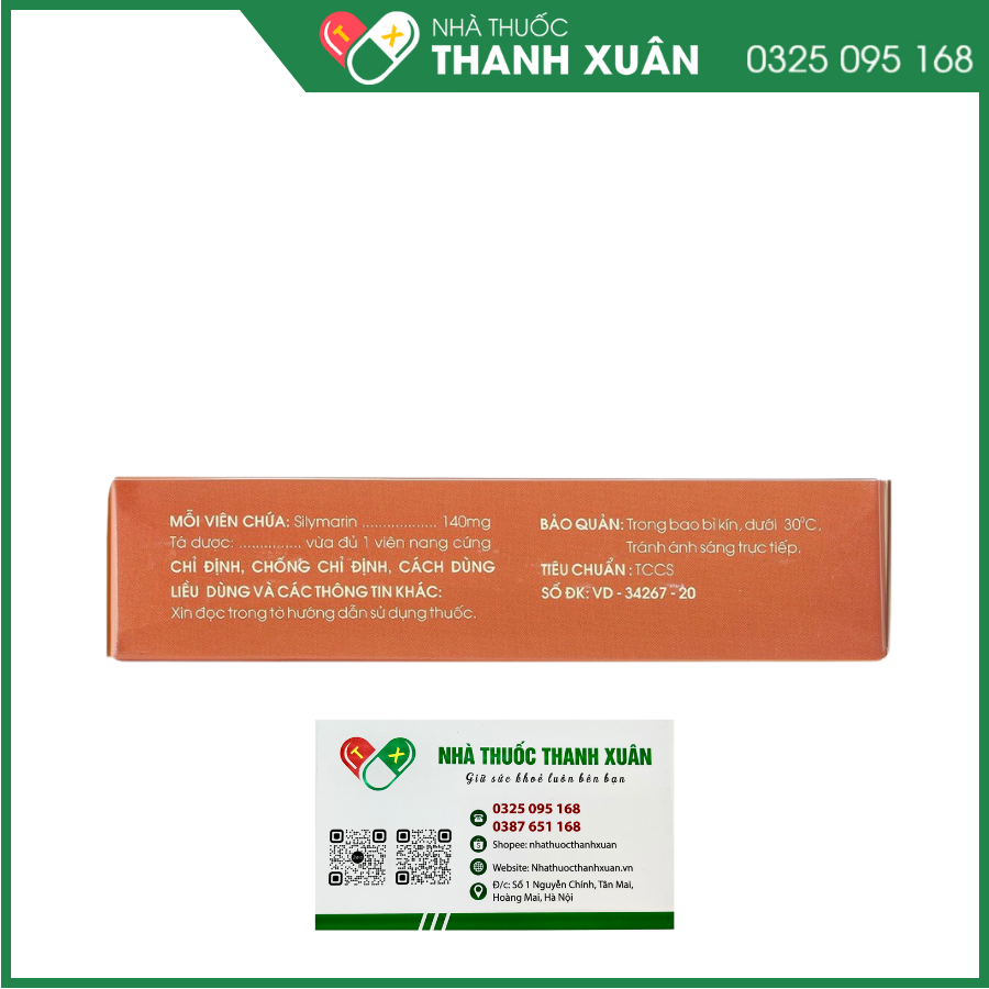 Phabadarin 140 hỗ trợ bảo vệ tế bào gan